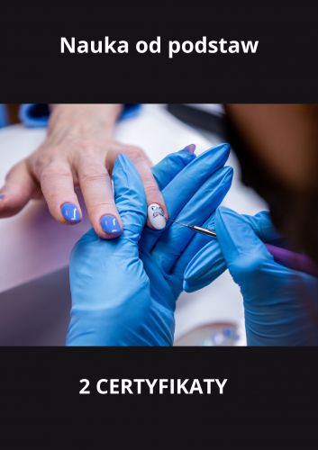 Szkolenie ONLINE Przedłużanie paznokci żelem + Manicure żelowy na naturalnej płytce